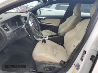 2017 Volvo V60 Premier with VIN YV140MEK1H1347758, listed as a Copart auction lot 74616154 with 0 mi miles and Salvage Title. Bid and sale history available at carsss.com. Image 7.