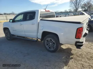 2021 Chevrolet Colorado 2WD Work Truck with VIN 1GCGSBEA2M1192933, listed as a Copart auction lot 83776604 with 67,846 mi miles and Salvage Title. Bid and sale history available at carsss.com. Image 2.
