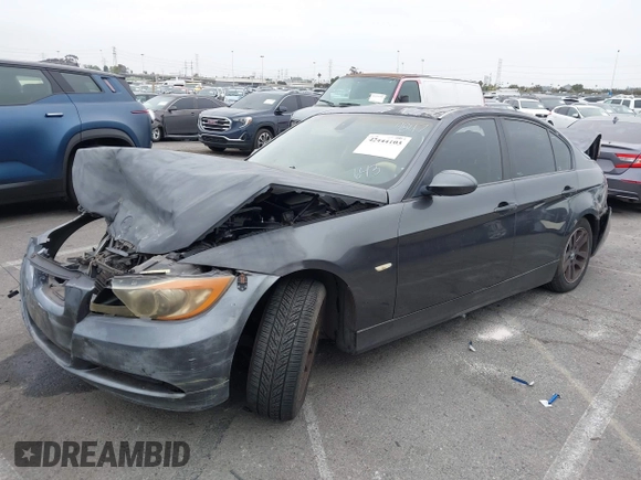 2006 BMW 3 Series 325i with VIN WBAVB13596PT09847, listed as a IAAI auction lot 42444103 with 215,179 mi miles and . Bid and sale history available at DreamBid. Image 2.