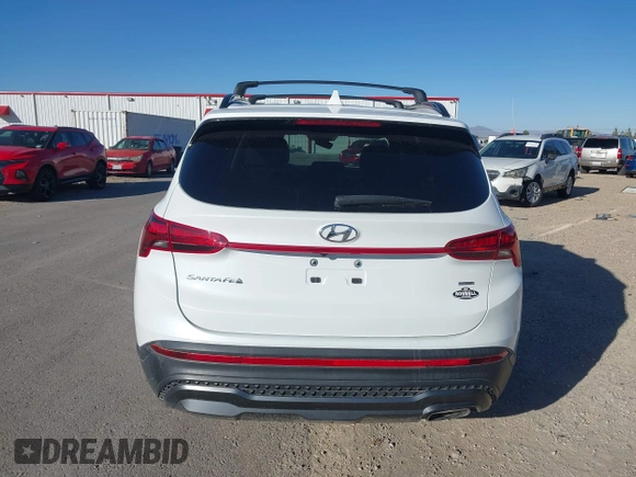 2022 Hyundai Santa Fe XRT with VIN 5NMS6DAJ8NH404970, listed as a IAAI auction lot 40688492 with 21,941 mi miles. Bid and sale history available at carsss.com. Image 16.
