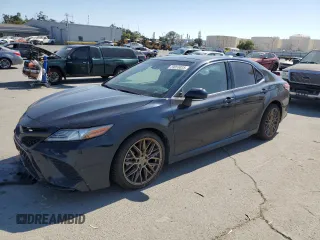 2018 Toyota Camry XSE with VIN 4T1BZ1HK0JU503687, listed as a Copart auction lot 59910035 with 101,851 mi miles and Salvage title. Bid and sale history available at DreamBid. Image 1.