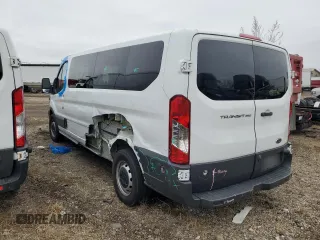 2018 Ford Transit Passenger XL z VIN 1FBZX2YM3JKA35423, wystawiony jako Copart lot #80974234 z przebiegiem Nie podano mil oraz Szkoda całkowita • Salvage title. Historia ofert i sprzedaży dostępna na DreamBid. Obrazek 2.