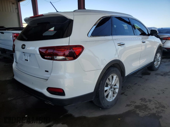 2020 Kia Sorento L with VIN 5XYPG4A38LG644550, listed as a Copart auction lot 89317525 with 52,236 mi miles and Clean Title. Bid and sale history available at carsss.com. Image 3.