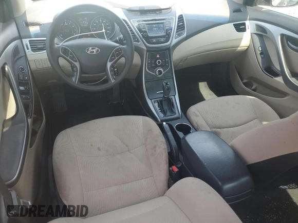 2015 Hyundai Elantra SE z VIN 5NPDH4AE9FH595258, wystawiony jako Copart lot #58359905 z przebiegiem 177 122 mil mil oraz Tytuł czysty. Historia ofert i sprzedaży dostępna na DreamBid. Obrazek 8.