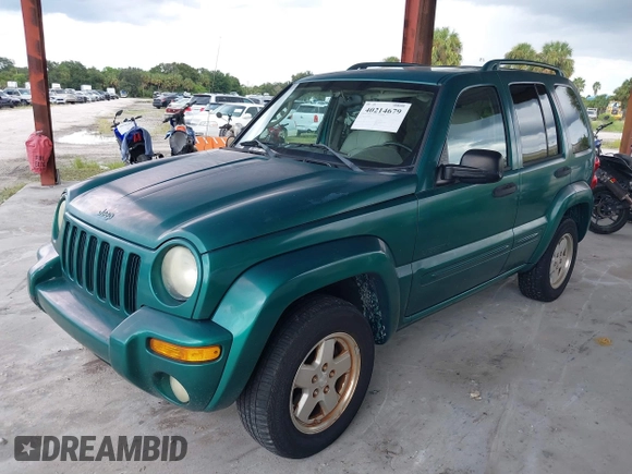 2004 Jeep Liberty Limited with VIN 1J4GK58K94W104382, listed as a IAAI auction lot 40214679 with 143,836 mi miles. Bid and sale history available at carsss.com. Image 2.
