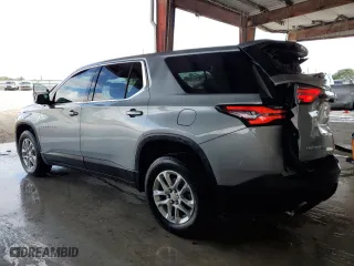 2023 Chevrolet Traverse LS with VIN 1GNERFKW0PJ115841, listed as a Copart auction lot 85072174 with 15,574 mi miles and Non Repairable. Bid and sale history available at carsss.com. Image 2.