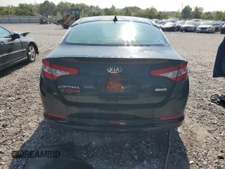 2013 Kia Optima Hybrid LX with VIN KNAGM4AD5D5058770, listed as a Copart auction lot 68349104 with 165,525 mi miles and Clean Title. Bid and sale history available at carsss.com. Image 6.