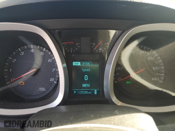 2016 Chevrolet Equinox LS with VIN 2GNALBEK4G1141810, listed as a Copart auction lot 88444225 with 125,288 mi miles and Salvage Title. Bid and sale history available at carsss.com. Image 9.