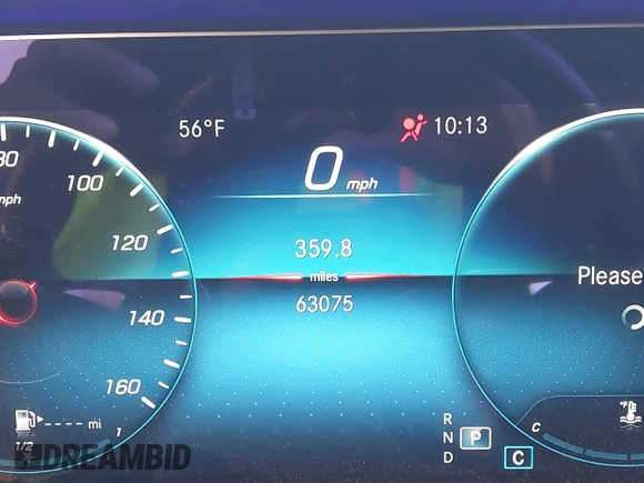 2021 Mercedes-Benz E-Class E 350 with VIN W1KZF8DB0MA889890, listed as a IAAI auction lot 41317094 with 63,075 mi miles. Bid and sale history available at carsss.com. Image 15.
