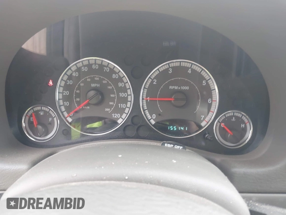 2006 Jeep Liberty Limited with VIN 1J4GL58K46W272124, listed as a IAAI auction lot 42503339 with 155,141 mi miles and . Bid and sale history available at DreamBid. Image 7.