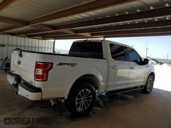 2018 Ford F-150 XL z VIN 1FTEW1EP6JKD18713, wystawiony jako Copart lot #59118324 z przebiegiem 95 203 mil mil oraz Szkoda całkowita • Salvage title. Historia ofert i sprzedaży dostępna na DreamBid. Obrazek 3.