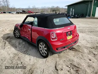 2014 MINI Convertible S z VIN WMWZP3C5XET706388, wystawiony jako Copart lot #51065435 z przebiegiem 122 379 mil mil oraz Szkoda całkowita • Salvage title. Historia ofert i sprzedaży dostępna na DreamBid. Obrazek 10.