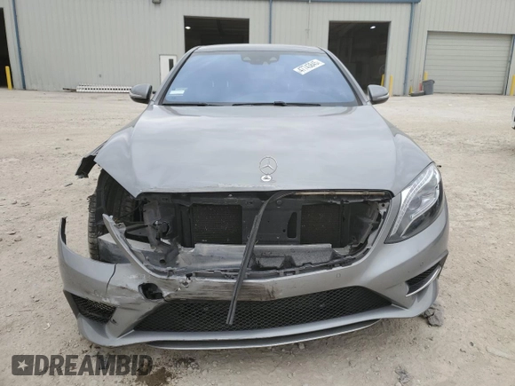2015 Mercedes-Benz S 550 with VIN WDDUG8CB8FA069701, listed as a Copart auction lot 47743845 with 34,712 mi miles and Salvage Title. Bid and sale history available at DreamBid. Image 5.