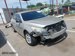 2013 Chevrolet Malibu LS with VIN 1G11B5SA8DF209872, listed as a IAAI auction lot 42034809 with 118,563 mi miles. Bid and sale history available at carsss.com. Image 1.