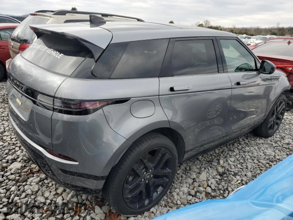 2024 Land Rover Range Rover Evoque Dynamic SE with VIN SALZL2FX9RH234272, listed as a Copart auction lot 48085375 with 17,958 mi miles and Clean Title. Bid and sale history available at carsss.com. Image 3.