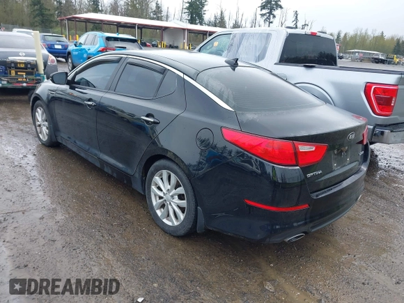 2015 Kia Optima EX with VIN 5XXGN4A71FG391444, listed as a IAAI auction lot 41991844 with 126,197 mi miles. Bid and sale history available at carsss.com. Image 3.