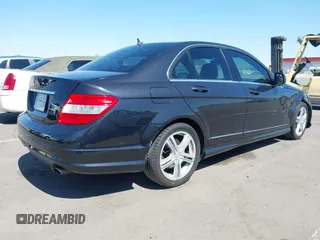 2009 Mercedes-Benz C 300 Sport with VIN WDDGF54X29R042525, listed as a IAAI auction lot 42596150 with 141,430 mi miles and . Bid and sale history available at DreamBid. Image 4.