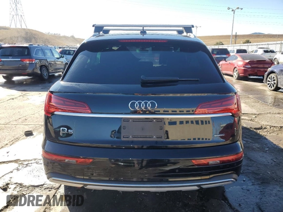2024 Audi Q5 Premium with VIN WA1ABAFY7R2067157, listed as a Copart auction lot 83634674 with 4,340 mi miles and Salvage Title. Bid and sale history available at carsss.com. Image 6.