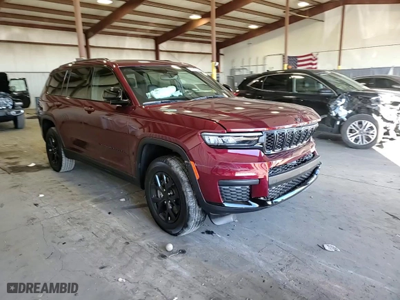 2024 Jeep Grand Cherokee L Altitude X with VIN 1C4RJKAG6R8614089, listed as a Copart auction lot 80612544 with NaN miles and Salvage Title. Bid and sale history available at carsss.com. Image 15.