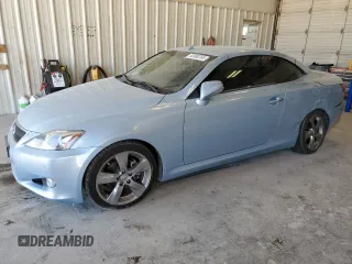 2010 Lexus IS 250 C z VIN JTHFF2C24A2514536, wystawiony jako Copart lot #53900765 z przebiegiem 34 323 mil mil oraz Szkoda całkowita • Salvage title. Historia ofert i sprzedaży dostępna na DreamBid. Obrazek 1.