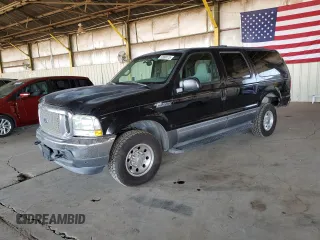 2002 Ford Excursion Special Serv with VIN 1FMNU40L72EA97811, listed as a Copart auction lot 53998115 with 190,515 mi miles and Salvage Title. Bid and sale history available at DreamBid. Image 1.