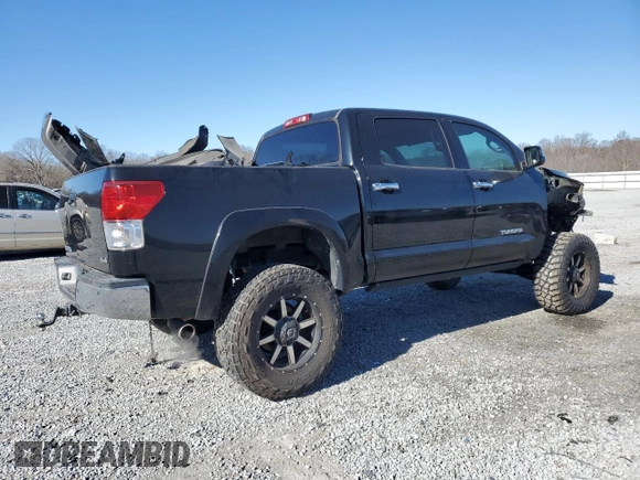 2012 Toyota Tundra 4WD Truck LTD with VIN 5TFHW5F19CX256227, listed as a Copart auction lot 89244065 with 151,475 mi miles and Salvage Title. Bid and sale history available at carsss.com. Image 3.