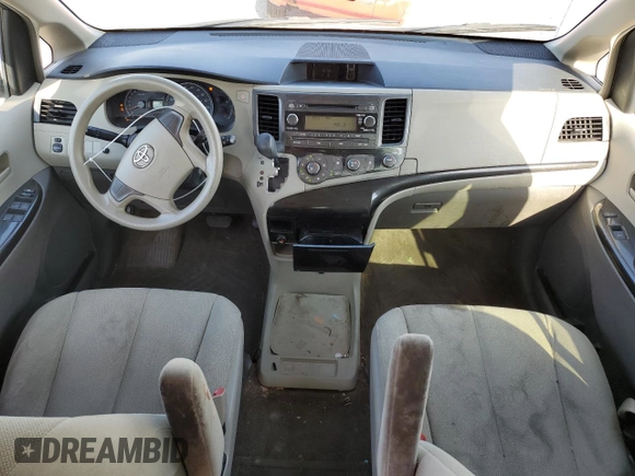 2012 Toyota Sienna with VIN 5TDKA3DC3CS011118, listed as a Copart auction lot 52087475 with 208,146 mi miles and Salvage Title. Bid and sale history available at DreamBid. Image 8.