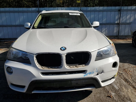 2011 BMW X3 28i with VIN 5UXWX5C51BL711104, listed as a Copart auction lot 79857104 with 86,855 mi miles and Salvage Title. Bid and sale history available at DreamBid. Image 5.