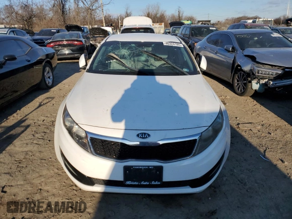 2013 Kia Optima LX with VIN 5XXGM4A72DG233047, listed as a Copart auction lot 46324185 with 137,128 mi miles and Salvage Title. Bid and sale history available at carsss.com. Image 5.