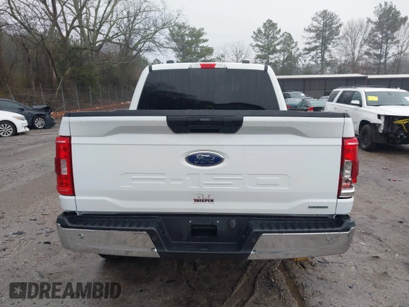 2023 Ford F-150 XL with VIN 1FTEW1C87PFA34231, listed as a IAAI auction lot 41403103 with 29,475 mi miles. Bid and sale history available at carsss.com. Image 16.