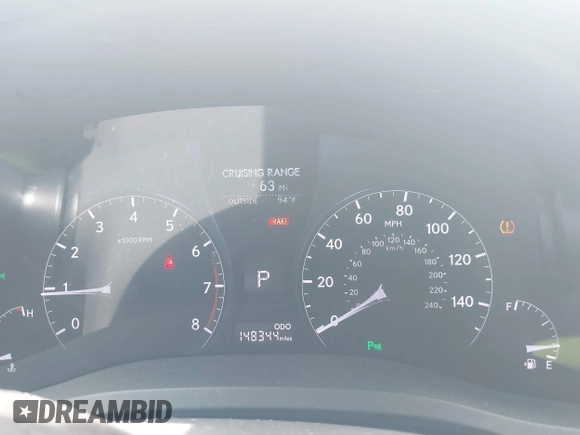 2013 Lexus RX 350 with VIN 2T2ZK1BA8DC094858, listed as a IAAI auction lot 42577347 with 148,344 mi miles and . Bid and sale history available at DreamBid. Image 7.