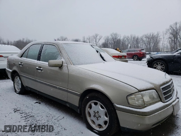 1994 Mercedes-Benz C with VIN WDBHA28E6RF015428, listed as a Copart auction lot 85866784 with Not Provided miles and Salvage Title. Bid and sale history available at carsss.com. Image 4.