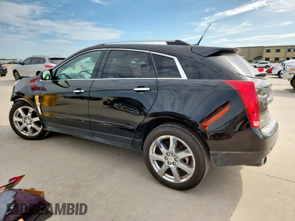 2012 Cadillac SRX Premium Collection with VIN 3GYFNCE3XCS596550, listed as a Copart auction lot 63011585 with 98,004 mi miles and Salvage title. Bid and sale history available at DreamBid. Image 2.