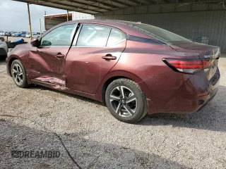 2024 Nissan Sentra SV with VIN 3N1AB8CV9RY264604, listed as a Copart auction lot 51528295 with 26,820 mi miles and Clean Title. Bid and sale history available at carsss.com. Image 2.