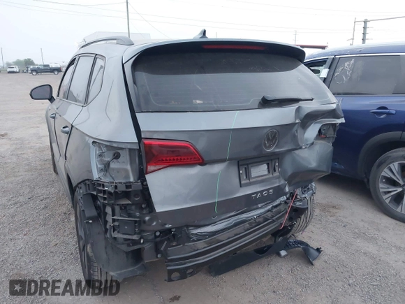 2024 Volkswagen Taos S с VIN 3VV5X7B26RM078934, выставлен на аукционе IAAI как лот 41802423 с пробегом 12 233 миль миль и . История ставок и продаж доступна на DreamBid. Изображение 3.