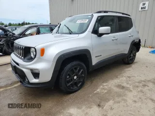2019 Jeep Renegade Latitude z VIN ZACNJBBB8KPK65837, wystawiony jako Copart lot #61495455 z przebiegiem 48 857 mil mil oraz Szkoda całkowita • Salvage title. Historia ofert i sprzedaży dostępna na DreamBid. Obrazek 1.