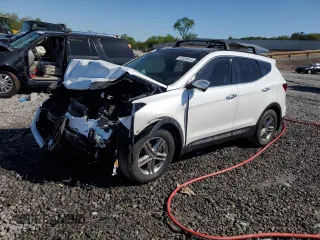 2018 Hyundai Santa Fe 2.4L with VIN 5XYZU3LB6JG511556, listed as a Copart auction lot 52035015 with 85,177 mi miles and Salvage title. Bid and sale history available at DreamBid. Image 1.