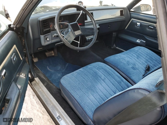 1986 Chevrolet El Camino with VIN 3GCCW80H7GS909081, listed as a Copart auction lot 76185614 with NaN miles and Salvage Title. Bid and sale history available at carsss.com. Image 8.