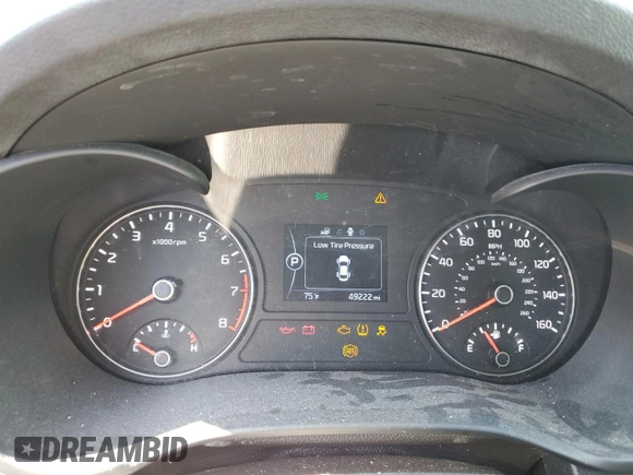 2018 Kia Optima LX with VIN KNAGT4L39J5233802, listed as a Copart auction lot 46636785 with 49,222 mi miles and Salvage Title. Bid and sale history available at carsss.com. Image 9.