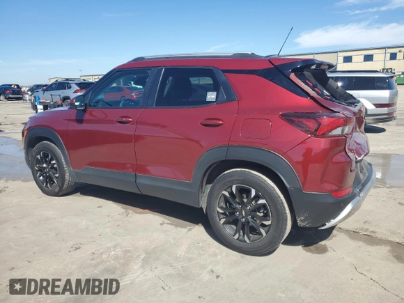 2022 Chevrolet TrailBlazer LT with VIN KL79MPSL4NB082836, listed as a Copart auction lot 46804885 with 80,293 mi miles and Salvage Title. Bid and sale history available at DreamBid. Image 2.