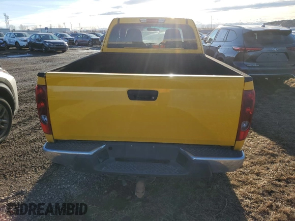 2007 Chevrolet Colorado Work Truck with VIN 1GCDT19E878128544, listed as a Copart auction lot 46580445 with 204,278 mi miles and Clean Title. Bid and sale history available at carsss.com. Image 6.