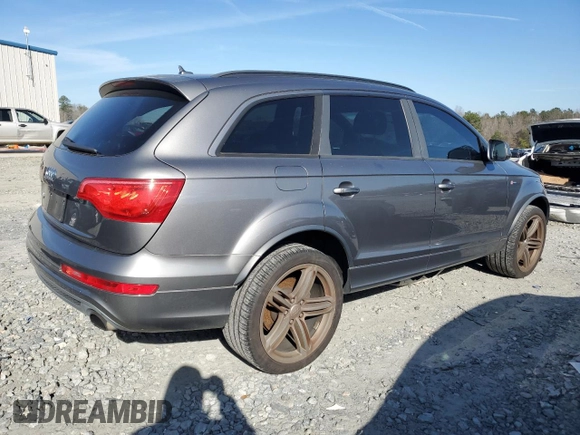 2013 Audi Q7 3.0T S line Prestige with VIN WA1DGAFE4DD006754, listed as a Copart auction lot 47100335 with 143,063 mi miles and Salvage Title. Bid and sale history available at carsss.com. Image 2.