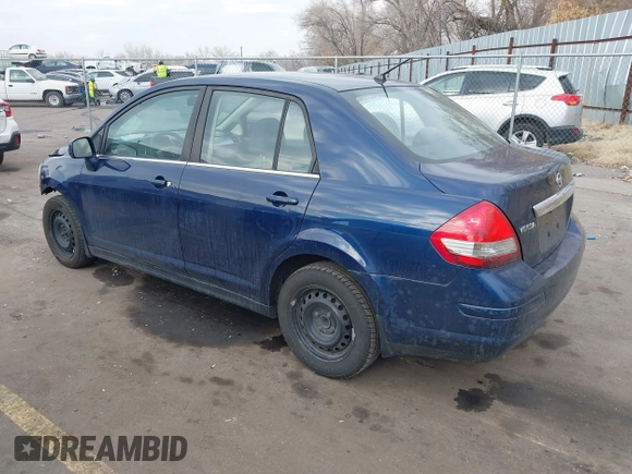 2008 Nissan Versa 1.8 S with VIN 3N1BC11E88L354866, listed as a IAAI auction lot 41349841 with 187,907 mi miles. Bid and sale history available at carsss.com. Image 3.