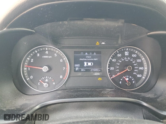 2019 Kia Forte LXS with VIN 3KPF24AD0KE077801, listed as a Copart auction lot 43467685 with 274,440 mi miles and Salvage title. Bid and sale history available at DreamBid. Image 9.