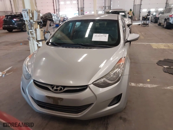 2013 Hyundai Elantra GLS with VIN 5NPDH4AE9DH211671, listed as a IAAI auction lot 41419778 with 158,932 mi miles. Bid and sale history available at carsss.com. Image 13.