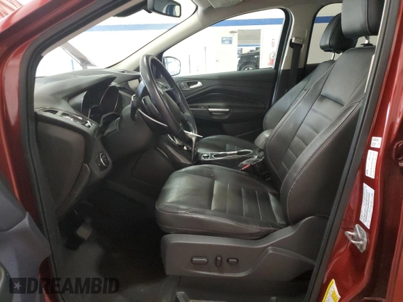 2014 Ford Escape Titanium with VIN 1FMCU9J90EUB52021, listed as a Copart auction lot 51445755 with 122,471 mi miles and Salvage Title. Bid and sale history available at DreamBid. Image 7.