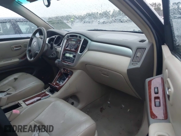 2004 Toyota Highlander z VIN JTEDP21A540007401, wystawiony jako IAAI lot #41701595 z przebiegiem 268 302 mil mil oraz . Historia ofert i sprzedaży dostępna na DreamBid. Obrazek 5.