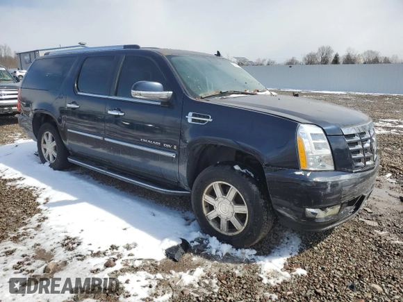 2007 Cadillac Escalade ESV with VIN 1GYFK66857R287677, listed as a Copart auction lot 52115975 with 256,756 mi miles and Clean title. Bid and sale history available at DreamBid. Image 4.