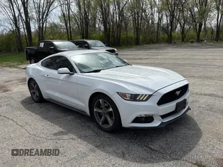 2016 Ford Mustang V6 with VIN 1FA6P8AM6G5336289, listed as a Copart auction lot 52739715 with 104,909 mi miles and Clean Title. Bid and sale history available at carsss.com. Image 1.
