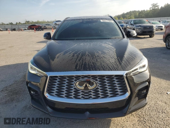 2023 Infiniti QX55 Luxe с VIN 3PCAJ5JR3PF106854, выставлен на аукционе Copart как лот 52217985 с пробегом 24 380 миль миль и Списание • Salvage title. История ставок и продаж доступна на DreamBid. Изображение 5.